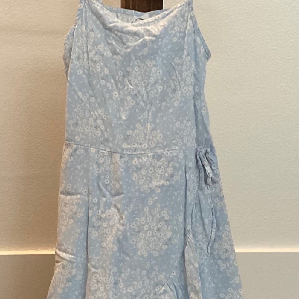 Blue flower dress